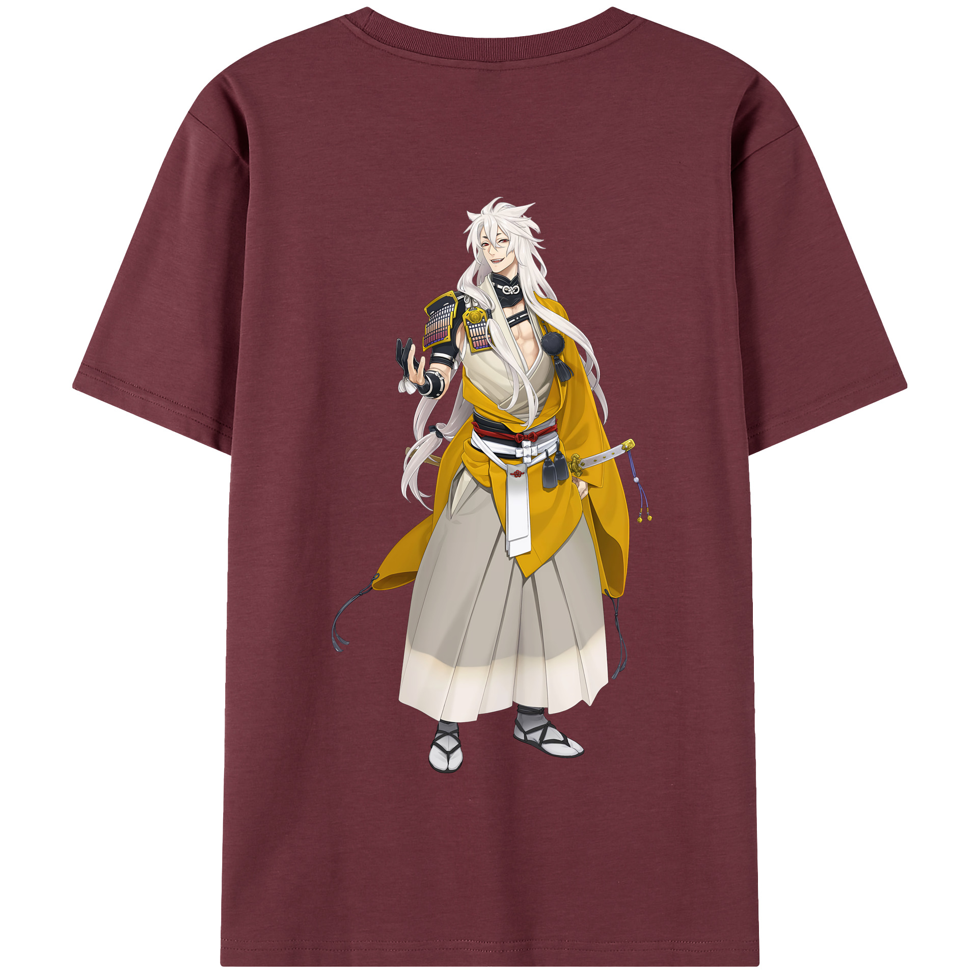 （画像用） 刀剣乱舞 Touken Ranbu 綿100％半袖Tシャツ（背面プリント）